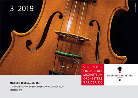 Journal, Verein der Freunde des Mozarteumorchesters